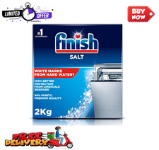 Finish Dishwasher Salt | Salt for Dishwashers and Water Softeners, 2Kg Box. 2.56 per kilo