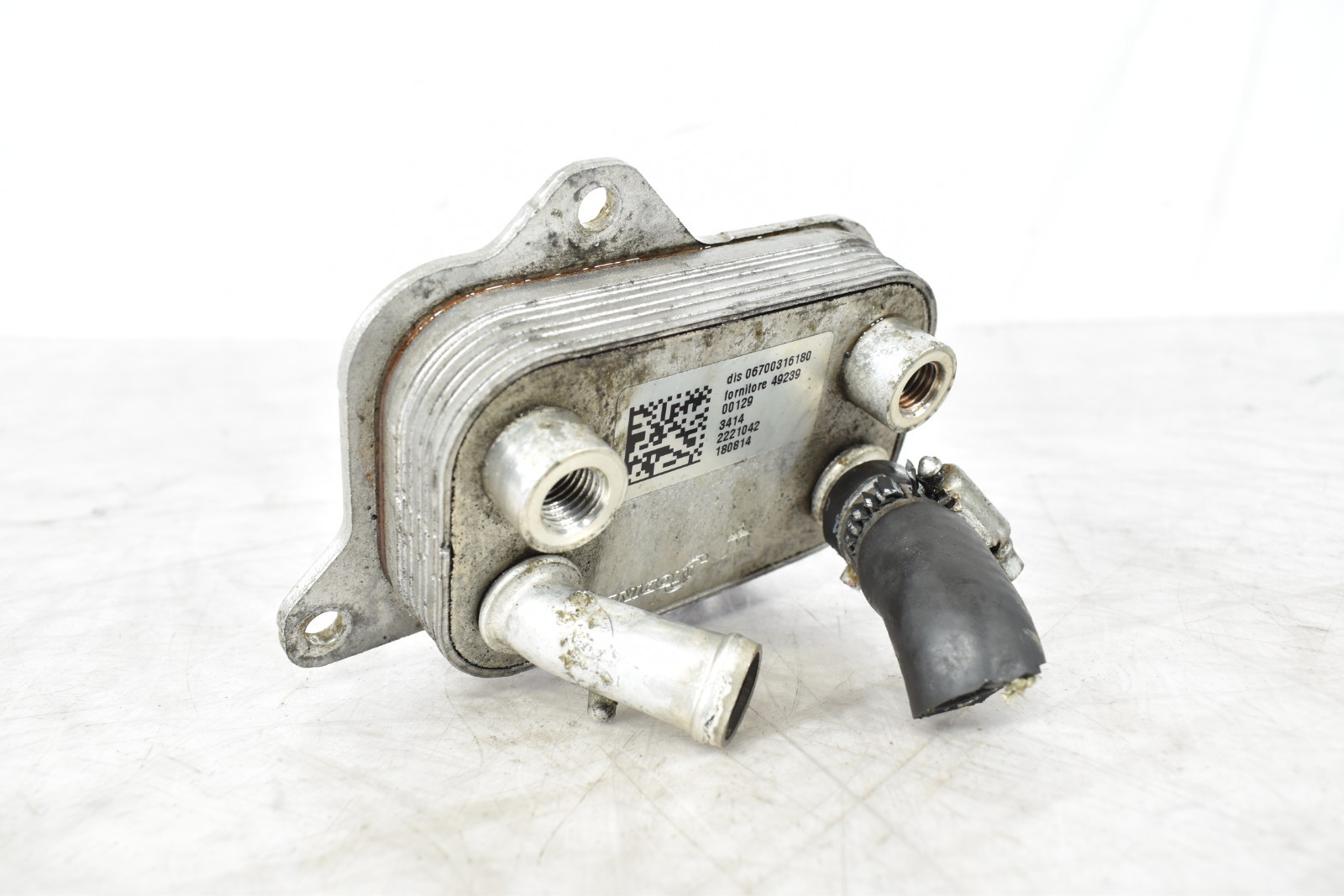 🚀 14-17 Maserati Ghibli Power Steering Oil Cooler 06700316180 OEM