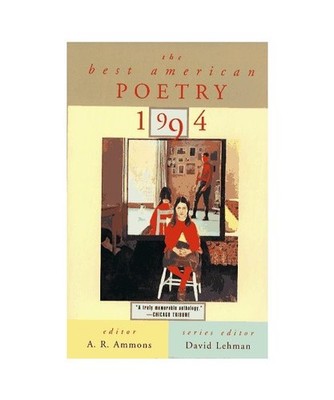 The Best American Poetry 1994, Lehman, David