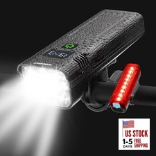 Bike Lights,Bike Light for Night Riding,10000Lumen LED Bike BLACK 8 LED