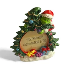 Vintage The Grinch 2000 Universal Studios  Picture Mini Photo Frame New