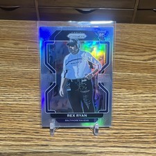 Rex Ryan Card Rookie Coach Silver Prizm #289 Ravens 2021 Panini Prizm Football. rookie card picture