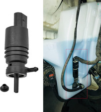 Windshield Washer Pump for E46 325i 328i M3 M5 X3 X5 Z3 Z4 - Premium Replacement
