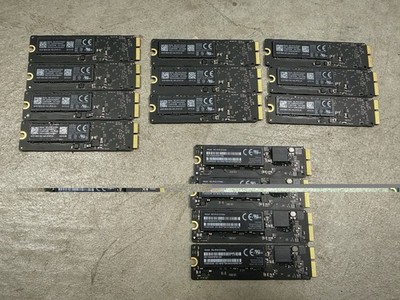 Lot of 14 Apple MacBook Pro Air 512GB SSD Samsung Proprietary PCIe Flash Storage