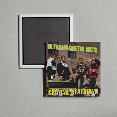 Ultramagnetic MC's - Critical Beatdown (Re-Issu Album Cover Locker Fridge Magnet
