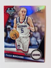 2023-24 Bowman Chrome U 1st Refractor Paige Bueckers UCONN Huskies Dallas Wings