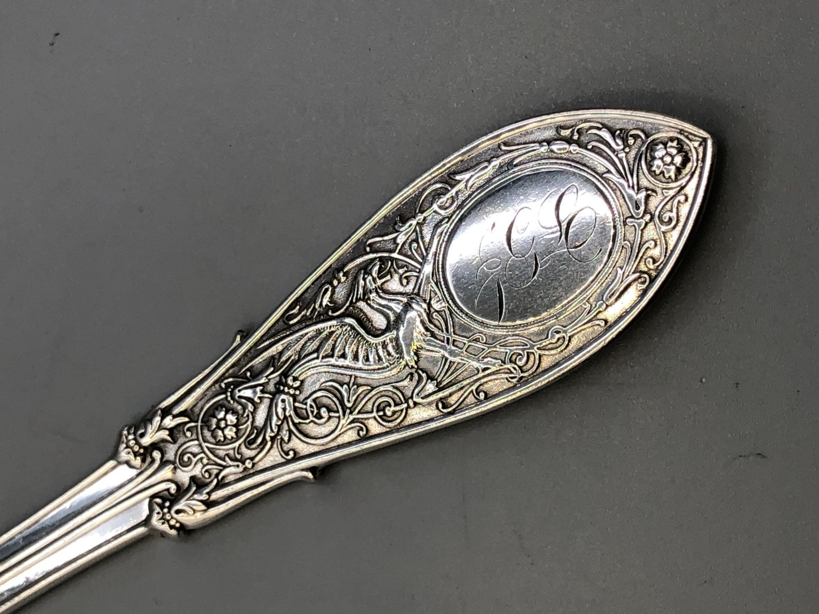 Arabesque by Whiting sterling silver individual Fish / Dessert Knife 7.25"