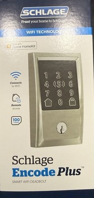Schlage Encode Plus Smart Wifi Deadbolt BE499WBCEN619