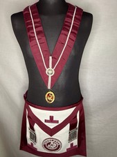 Masonic Provincial Stewards Apron, Collar + Jewel Middlesex (changeable)Province