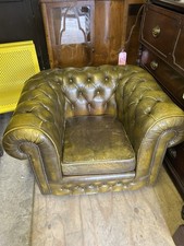 Chesterfield Leather Armchair