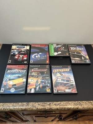PlayStation 2 Driving Games Lot Of 7 Tested Works Need For Speed Midnight Club