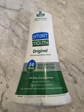 SmartMouth Original Zinc Activated Dual-Solution Oral Breath Rinse Mouthwash