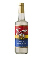 Torani White Chocolate Syrup 750 mL , G-White Chocolate