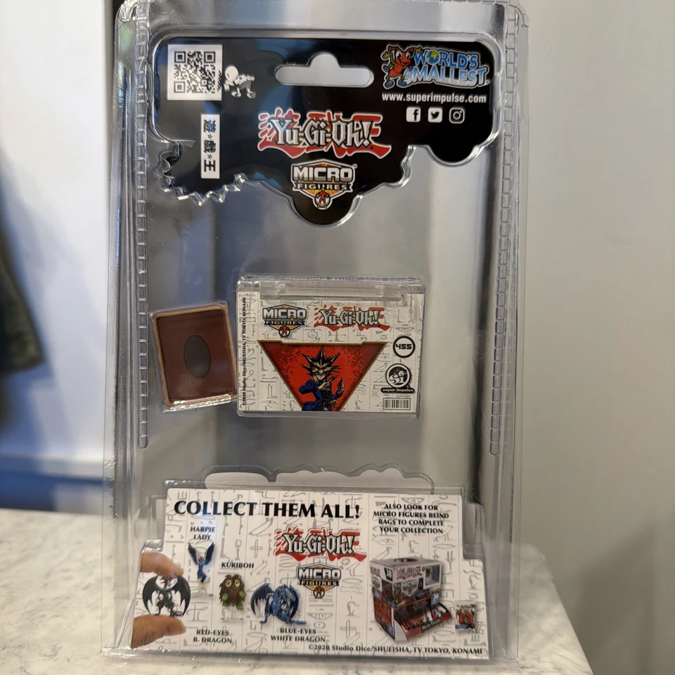 Microfiguras más pequeñas del mundo Yu-Gi-Oh! - Figura #455 BLUE EYES WHITE DRAGON Foto 2 de 4