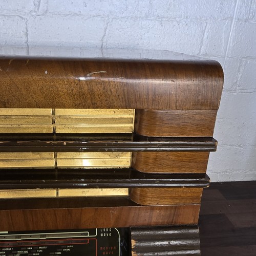 Vintage Regentone A353 Valve Radio, Art Deco Styled - No Power Lead - Picture 9 of 15