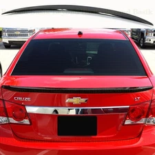 2010 2011 2012 2013 2014 2015 Chevy Cruze Factory Style Lip Spoiler GLOSS BLACK