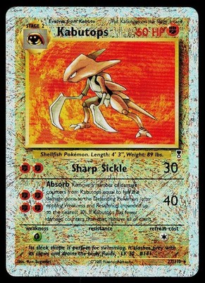 Pokemon Card Legendary Collection Kabutops 27/110 Rare Reverse Holo | eBay