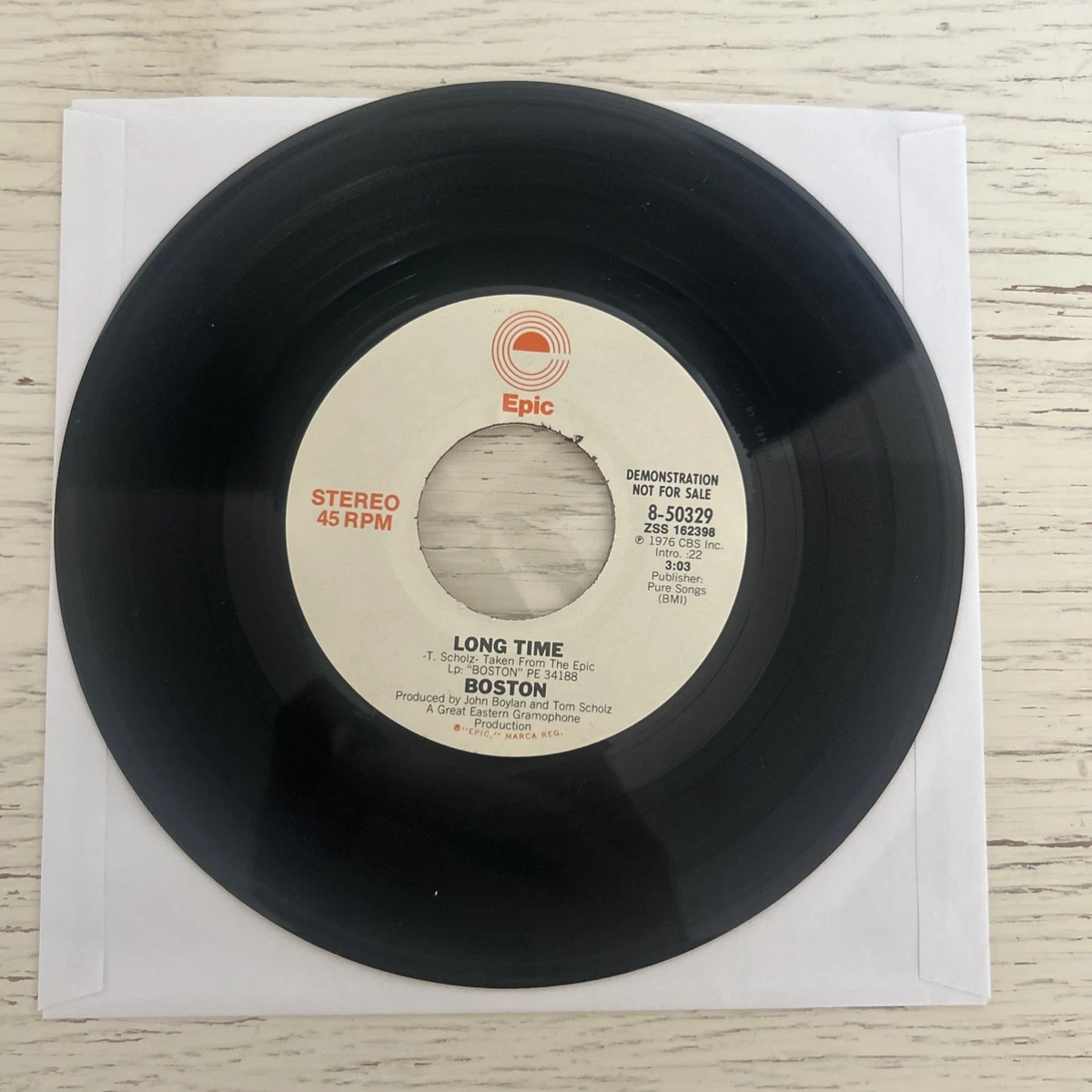 Boston Single Vinyl Records for sale | eBay