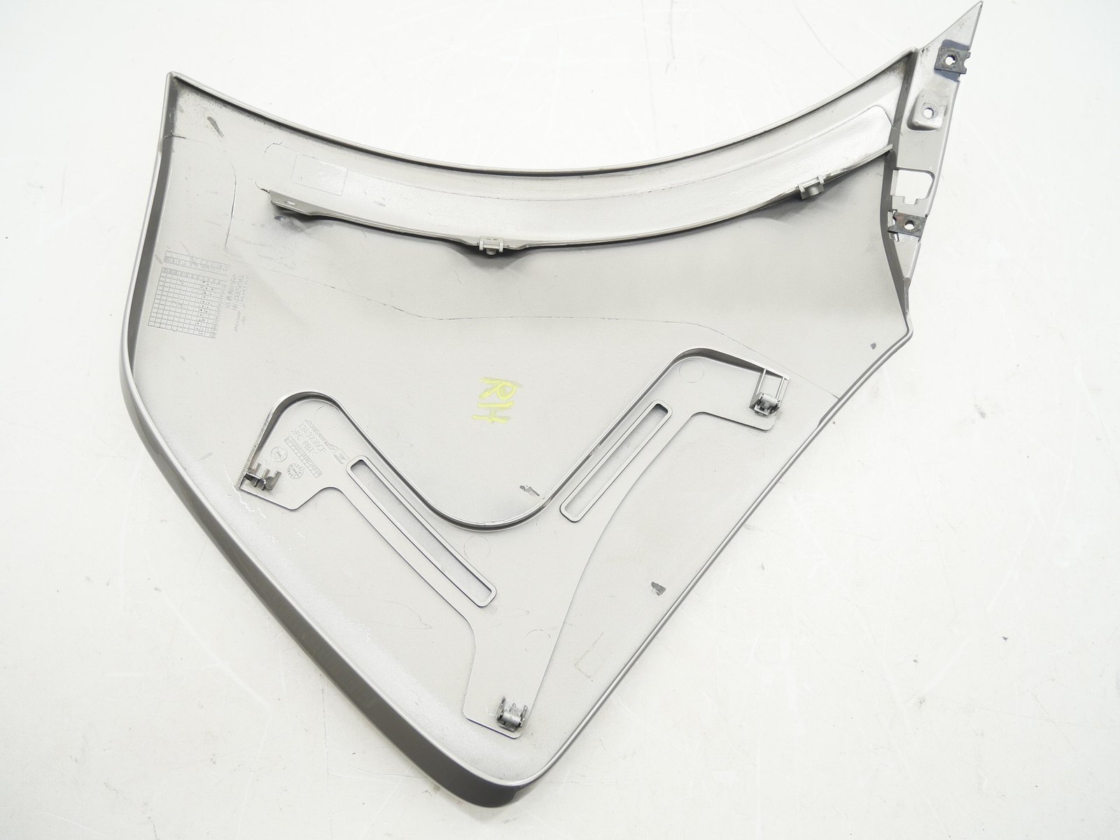 2016-2021 McLaren 570S Right Rear Bumper Cover RH End Piece Silver BSV 13A3730CP