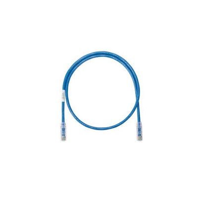 7 ft Panduit NK6APC7BU 26 AWG Copper Cat 6A UTP Patch Cord Blue