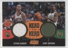 2000 Stadium Club Head to Jerseys 43/50 Stephon Marbury Kenny Anderson #HH8 05fy