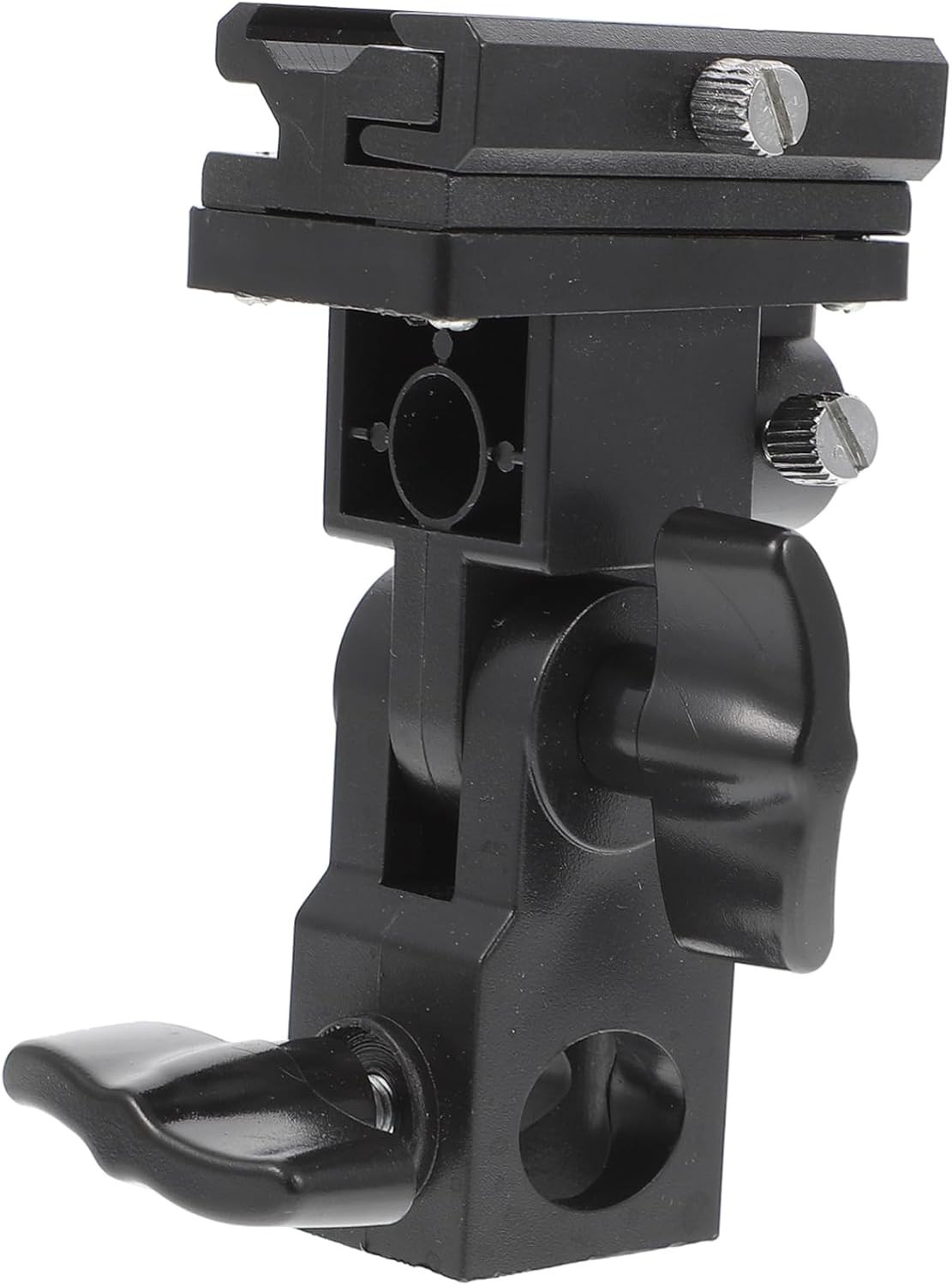 Adjustable Light Stand Adapter w/ Umbrella Holder Versatile Flash Light Bracket