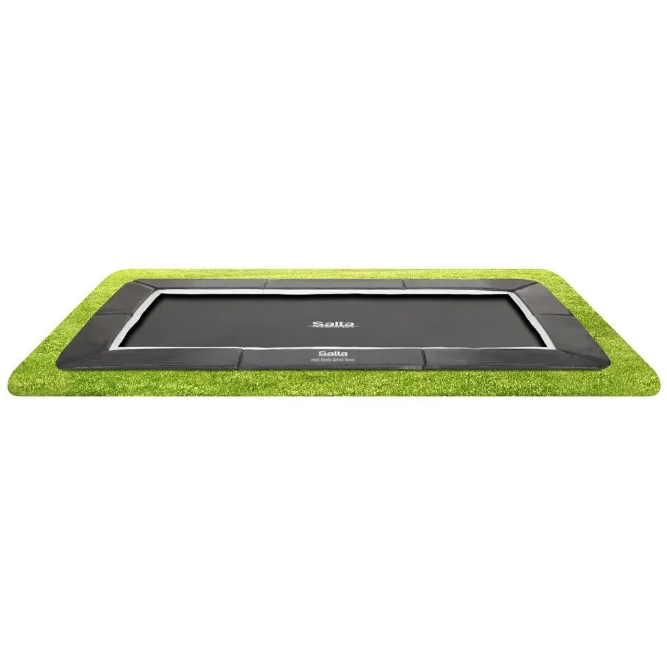 10ft x 7ft Salta Black Royal Baseground Rectangular Trampoline