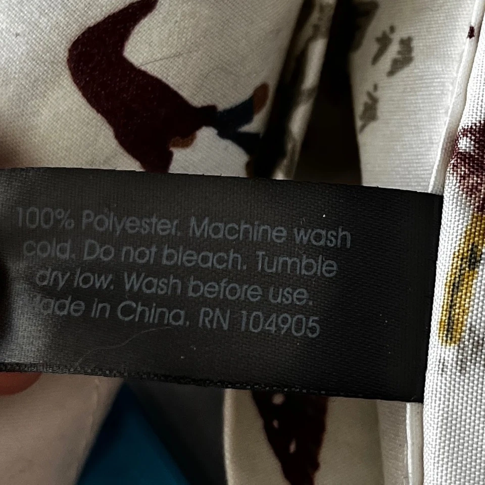 Hoja plana doble setas gnomos Cynthia Rowley Foto 3 de 4