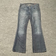 Citizens Of Humanity Pants Women 29 Blue Denim Jeans Ingrid 002 Low Waist Flare