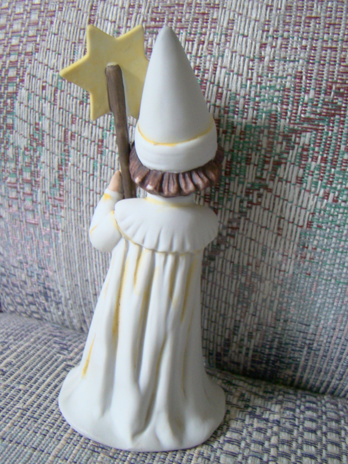 Swedish St Lucia & Starboy figurines design by Jenny Nystrom Santa Lucia Sweden