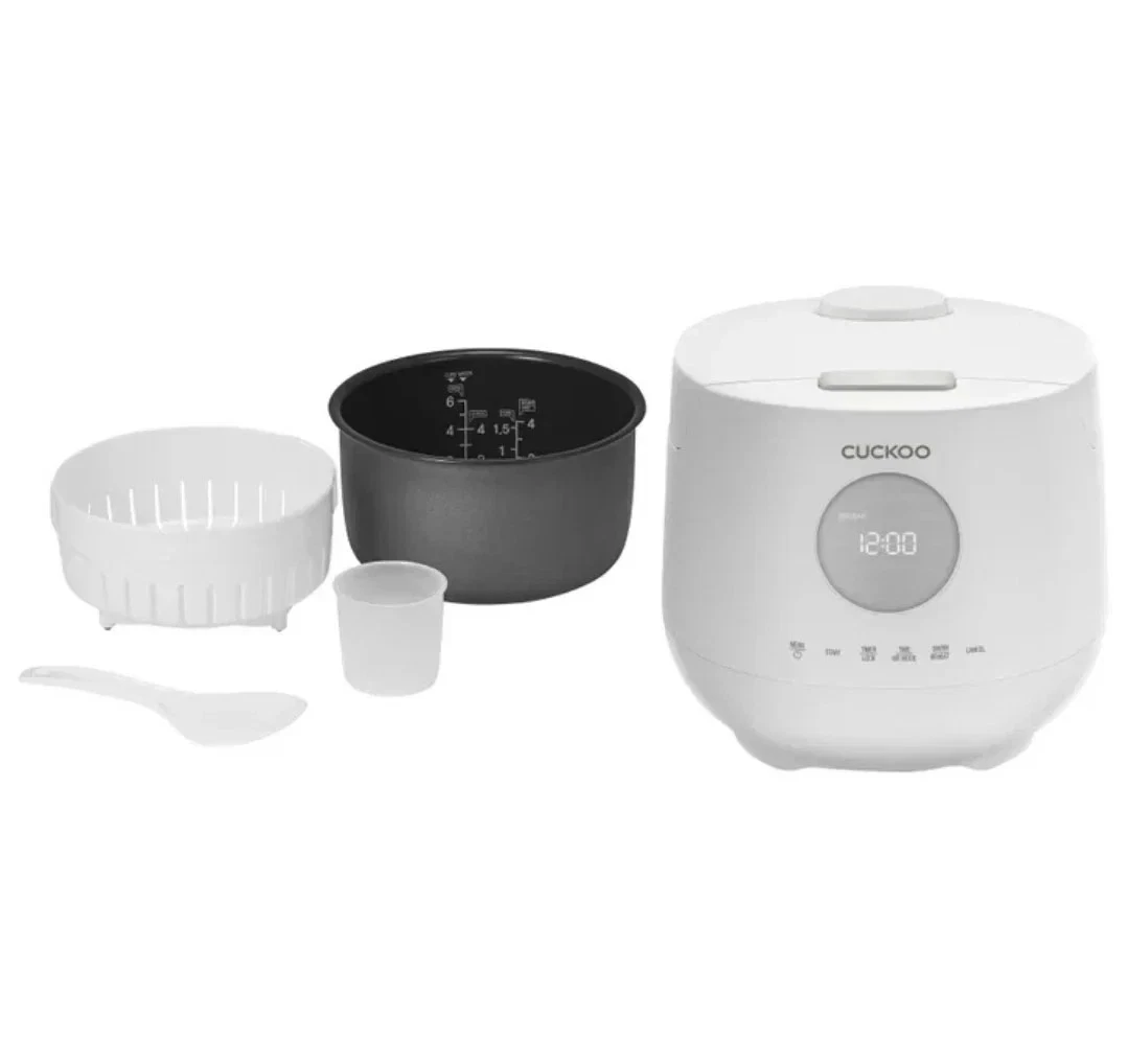 Cuckoo CR-0661F Rice Cooker 6 Cup Micom Multifunction White Cooker NEW