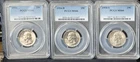 1954 * P *D *S * ALL PCGS MS66 ** Washington Silver *Quarters (3) toned