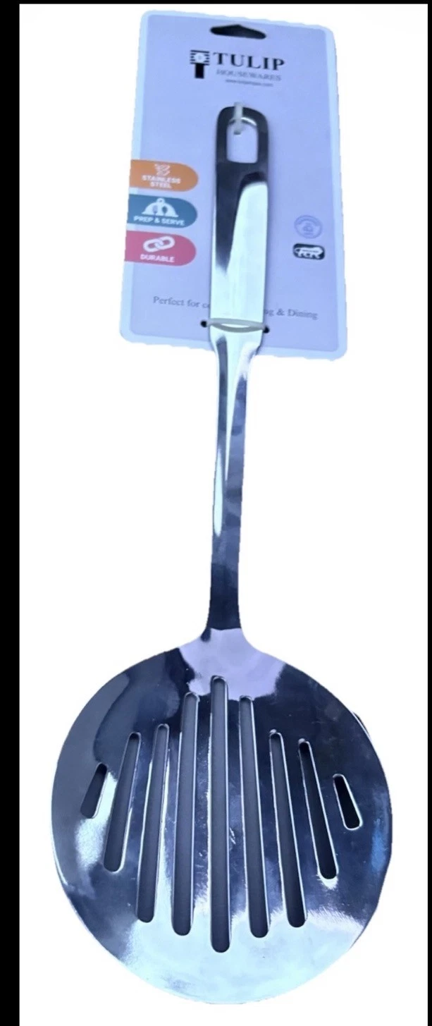 NWT- Stainless Steel Sunlight Skimmer By Tulip Housewares 10.5x33cm