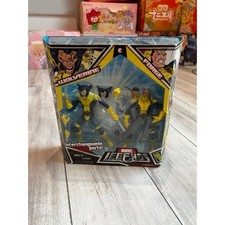 MARVEL Legends 2008 WOLVERINE and FORGE 2 Action Figures w  Interchangable Parts