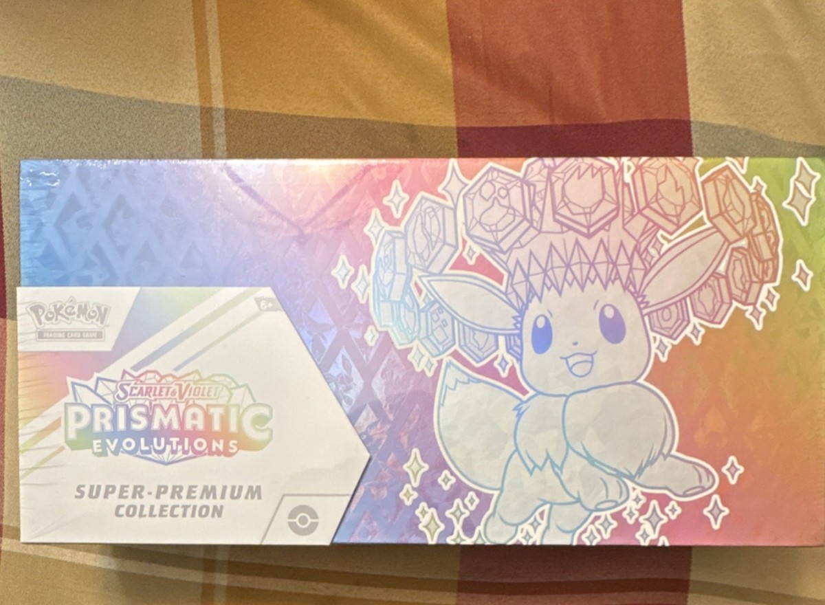 Pokémon TCG Prismatic Evolutions Super-Premium Collection Box