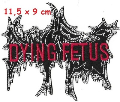 Dying Fetus Shape patch Death Metal Immolation