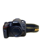 Nikon SLR Digital Camera DSLR D5300 Double Zoom Kit Black Used