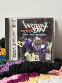 Virtual On Cyber Troopers Net Link Edition - Sega Saturn - Disc In Case