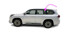 Fits: 2008-2021 Lexuz LX570 4D Utility Rear Left Driver Side Vent Window Glass