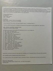 OEM Lego 7079 CASTLE KINGDOMS Drawbridge Defense 93.2%COMPLETE +2CMF+2PMF *READ*