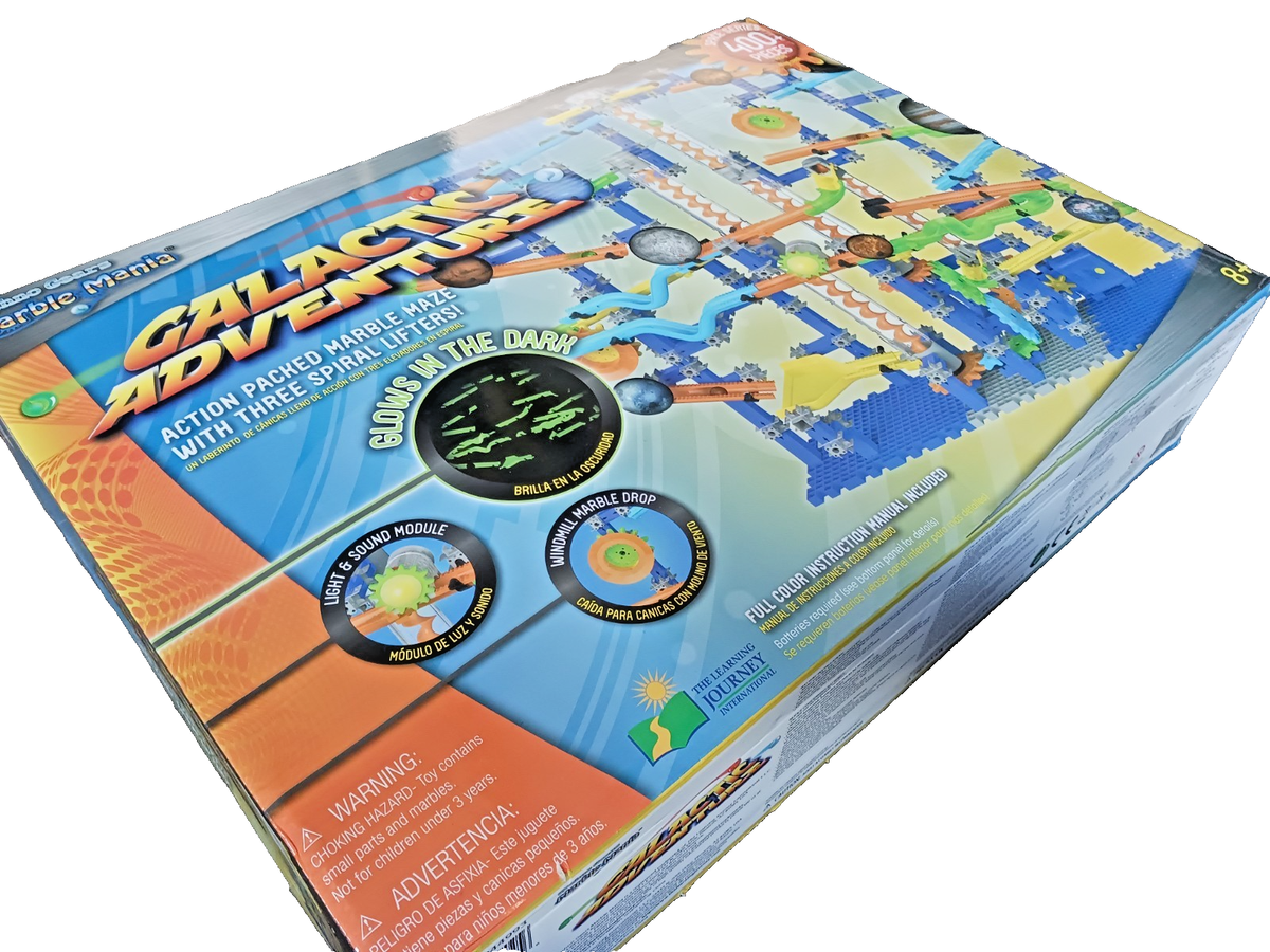 The Learning Journey Techno Gears Marble Mania Galactic Adventure