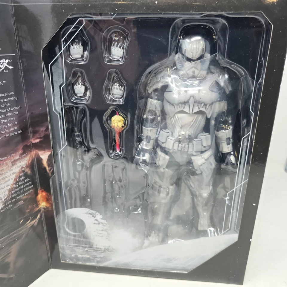 Square Enix Variante Star Wars Play Arts Kai No. 3 Stormtrooper japoneses Foto 4 de 4