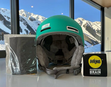 NWT Smith Optics Holt Snow Helmet Matte Bermuda Mint Green Size Large 59-63cm