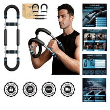 Twister arm Trainer, Adjustable Resistance 40-140 lbs Chest Workout Equipment...