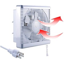 Small Window Shutter Fan 7.7 Inch Cutout 25w Ventilation Small Window Shutter Fan 7.7 Inch Cutout 25w Ventilation