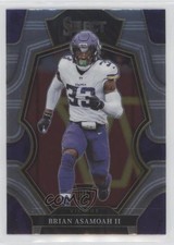 2022 Panini Select Premier Level Brian Asamoah II #165 0w8