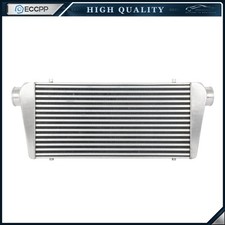 Front Universal Aluminum Turbo Intercooler 24124 Tube Fin