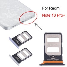 Sim Card Tray Holder Solt for Xiaomi Redmi Note 13 Pro Plus Replacement Parts