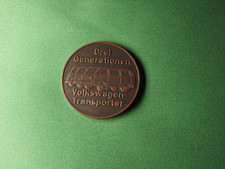 Medaille- 25 Jahre -  VW Werk Hannover-3 Generationen VW Transporter  T1-T3