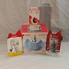 Toniebox 2 Elsa Starter Set With Anna & Olaf Tonie & Tonieplay Controller - New!